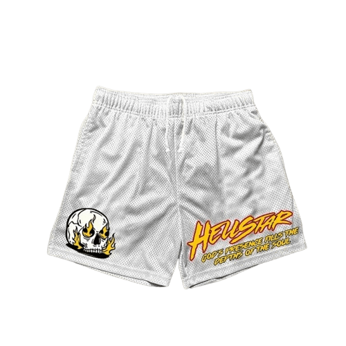 Buy Hellstar logo shorts