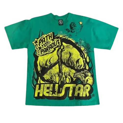 Green Hellstar Path To Paradise Tee