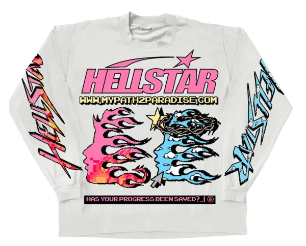 Hellstar Pixel Long Sleeve Tee