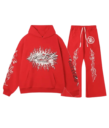 Hellstar Thriller Tracksuit Red