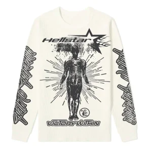 White Hellstar Victory Thermal Sweatshirts