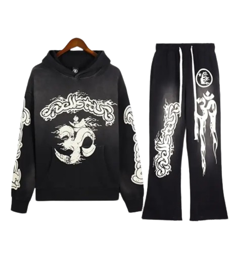 Hellstar Yoga Tracksuit Black